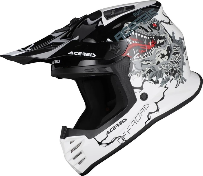 Acerbis Profile Junior weiß/schwarz/grau/rot