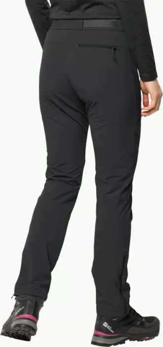 Jack Wolfskin Holdsteig Hose lang schwarz (Damen)