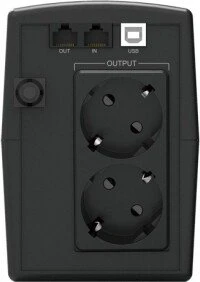 Conceptronic ZEUS02ES USV, 850VA, USV Schuko, Schuko, USB
