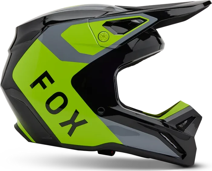Fox Racing V1 Lean schwarz/grau/grün