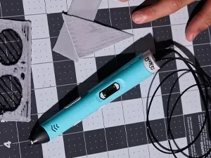 Scrib3D 3dPen Make, türkis/weiß