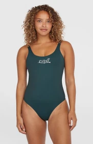 O'Neill Essentials Script Badeanzug alma steel (Damen)