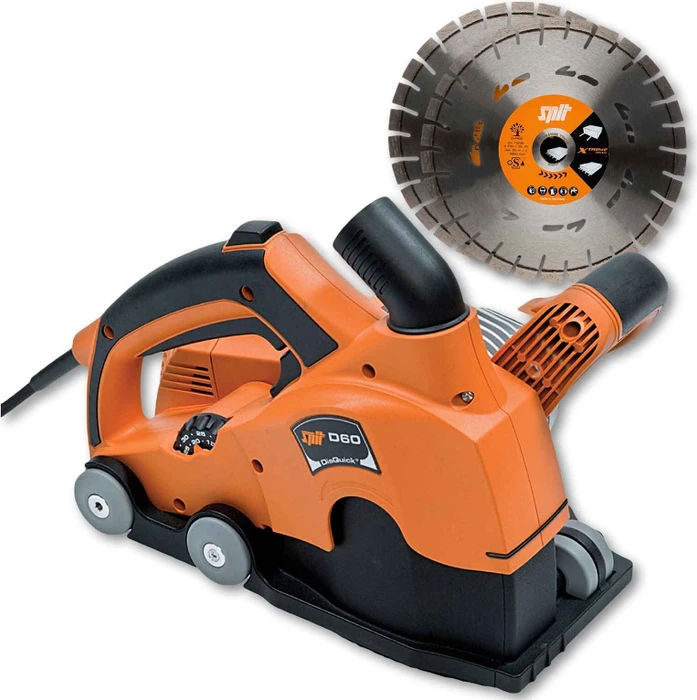 Spit D60 Elektro-Mauernutfräse inkl. Koffer (811223)
