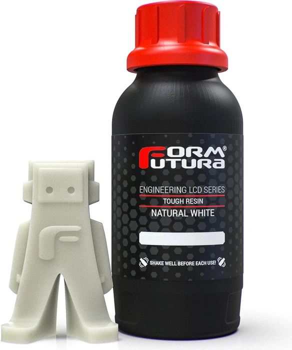Formfutura Engineering LCD Series Tough Resin Natural White, 500g