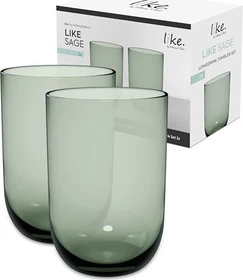 like by Villeroy & Boch Like Sage Longdrinkglas, 2 Stück