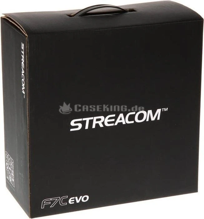 Streacom F7C Alpha Optical silber, Mini-ITX