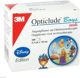 3M Opticlude Disney Boys midi,   100 Stück