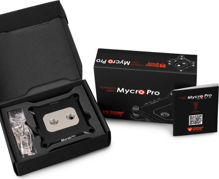 Thermal Grizzly Mycro Pro Stainless Steel, Intel 1700/1851