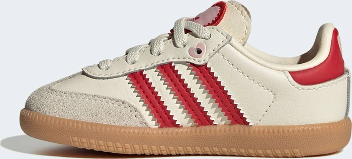 adidas Samba OG Comfort Closure Elastic Lace cream white/better scarlet/gum (Junior)