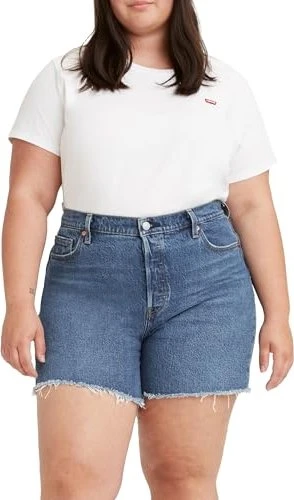 Levi's The Perfect Plus T-Shirt kurzarm weiß (Damen)