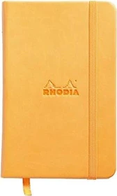 Rhodia Boutique Webnotebook, A6, punktiert, Hardcover, orange, 96 Blatt