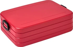 Mepal Lunchbox Take a Break Stapelbox Aufbewahrungsbehälter large nordic red, 3-tlg.