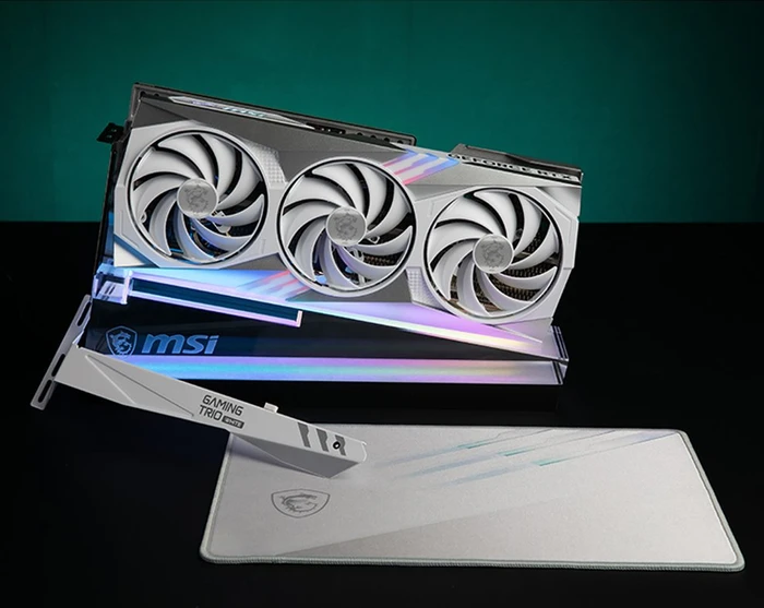 MSI GeForce RTX 4070 Ti Gaming Trio White 12G, 12GB GDDR6X, HDMI, 3x DP