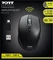 Port Designs Wireless Silent Pro Mouse schwarz, USB Vorschaubild