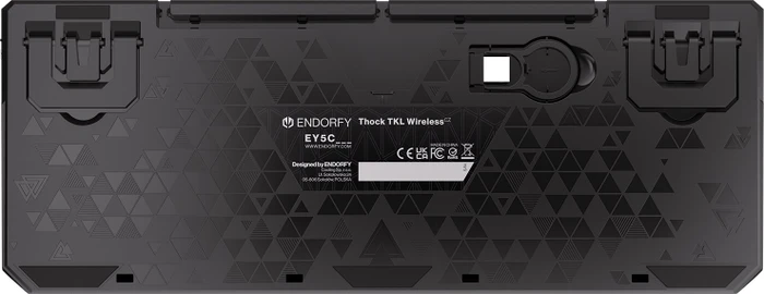 Endorfy Thock TKL Wireless, LEDs RGB, hot-swap, Kailh Box RED, USB/Bluetooth, CZ