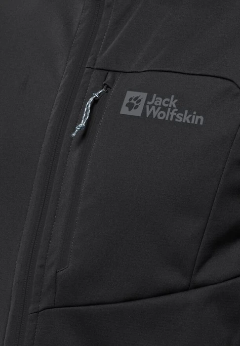 Jack Wolfskin Highest Peak Funktionsweste schwarz (Herren)