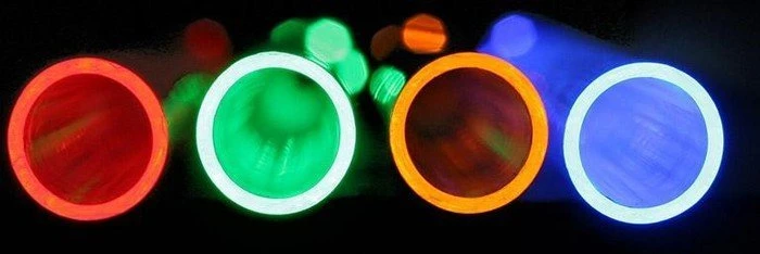 Nanoxia LED Fitting G1/4" auf 16/13mm, rot beleuchtet
