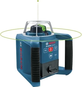 Bosch Professional GRL 300HVG Batterie-Rotationslaser inkl. L-Boxx + Zubehör