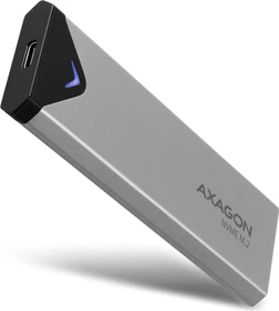 Axagon M.2 Festplattengehäuse, silber, M.2 PCIe, USB-C 3.1