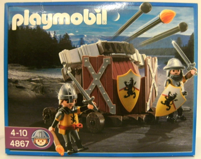 playmobil Knights Dreifach-Balliste mit Löwenrittern