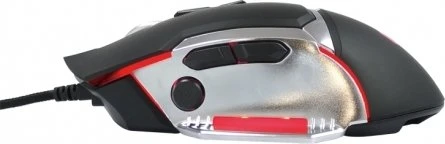 Conceptronic DJEBBEL 8 Gaming Mouse schwarz/silber, USB