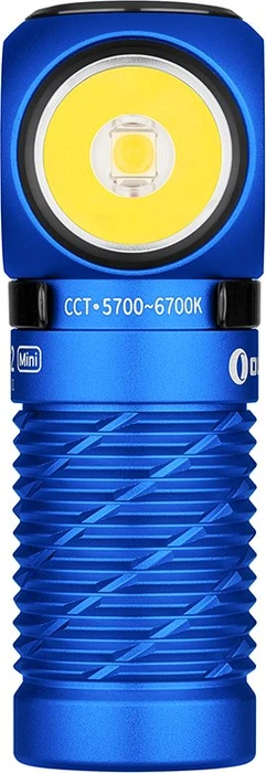 OLight Perun 2 Mini Stirnlampe blau/neutralweiß