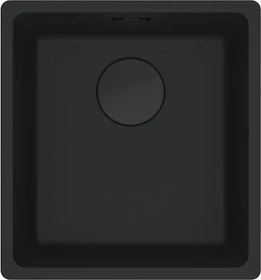 Franke Maris MRG 210-37 flächenbündig Becken mittig black matt