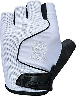 Chiba Cool Air Fahrradhandschuhe weiß