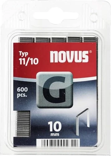 Novus Typ 11 Tacker-Klammern, 10x10.6mm, 600 Stück