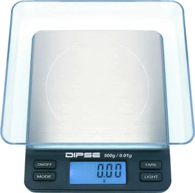 Dipse TP-Serie 500 digitale Tischwaage, Präzisionswaage, 500g, 0.01g