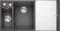 Blanco Axia III 6 S InFino Becken links mit Ablauffernbedienung felsgrau inkl. Glasschneidebrett Vorschaubild
