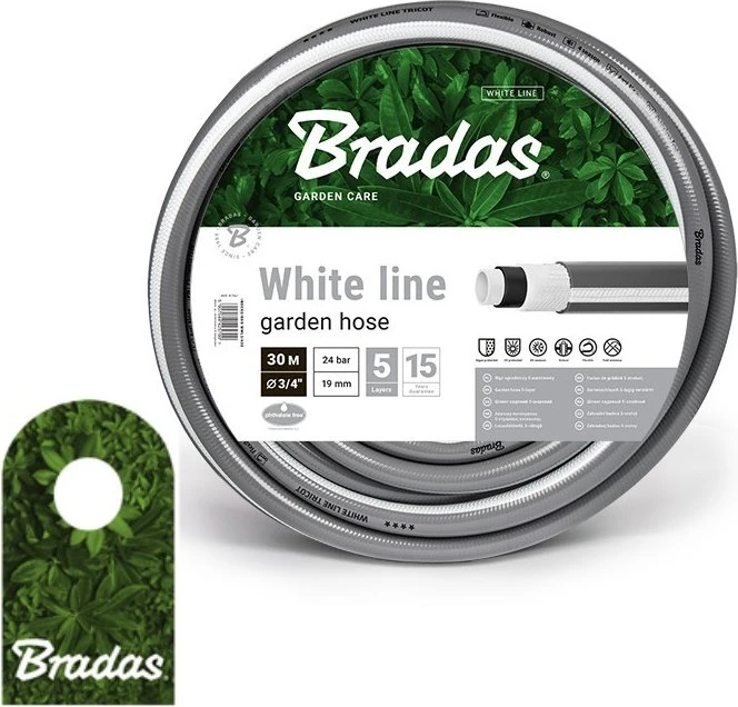Bradas White Line Gartenschlauch 3/4", 30m