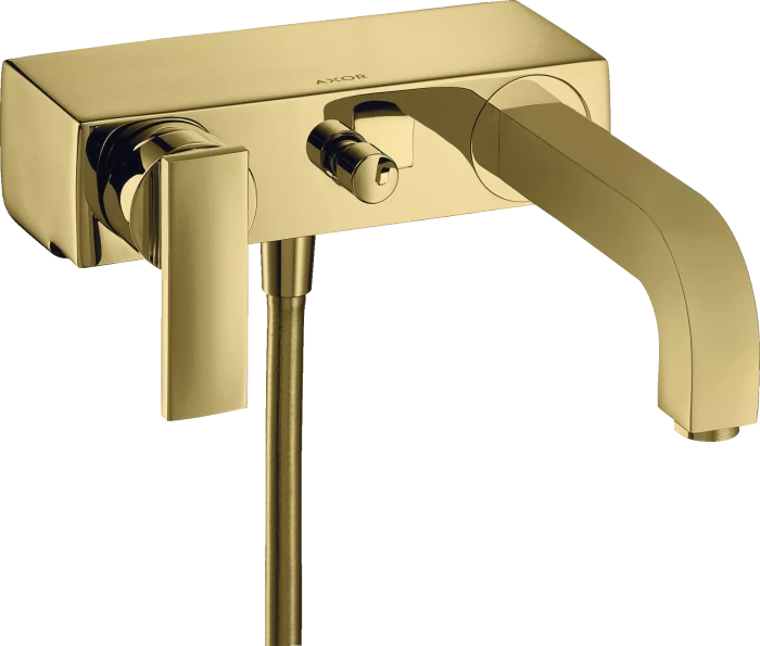 Hansgrohe Citterio Einhebel-Wannenmischer Aufputz mit Hebelgriff