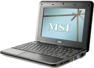 MSI Wind U90-1658L, Atom N270, 512MB RAM, 80GB HDD, DE