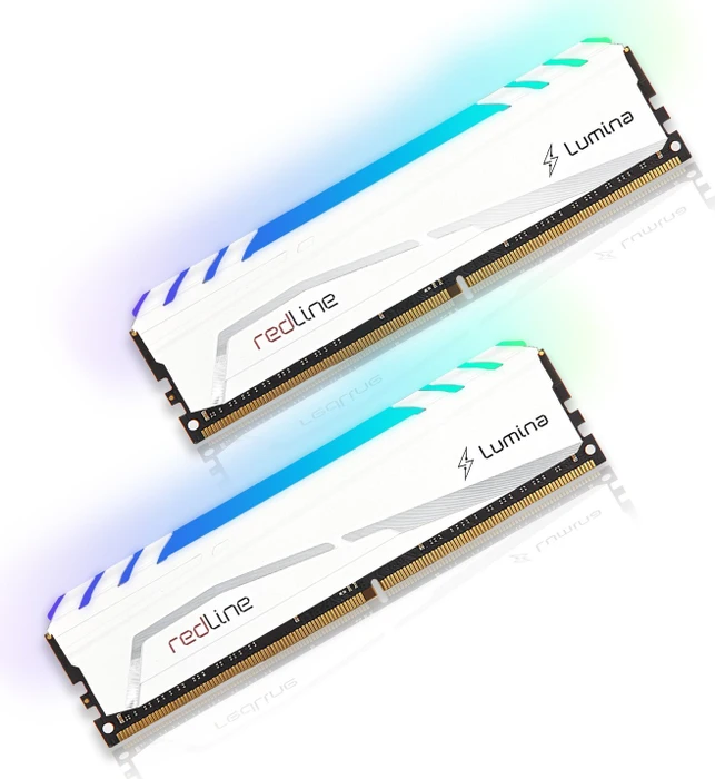 Mushkin Redline Lumina White UDIMM 16GB Kit, DDR4-2666, CL16-17-17-36