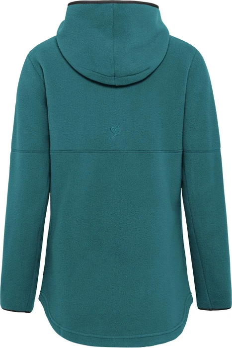 Vaude Neyland II Fleece Hooded Jacke dark fjord green (Damen)