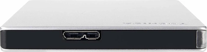 Toshiba Canvio Slim Silber, silber, 2TB, USB 3.0 Micro-B