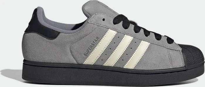 adidas Superstar II grey three/cream white/core black