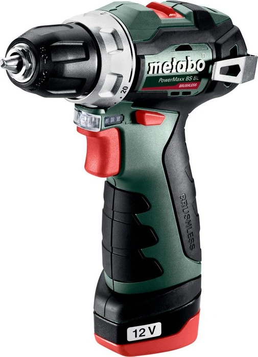 Metabo PowerMaxx BS BL Akku-Bohrschrauber inkl. Koffer + 2 Akkus 2.0Ah