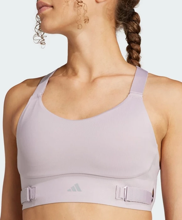 adidas FastImpact Luxe Run High-Support Sport-BH preloved fig (Damen)