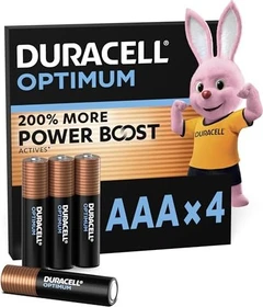 Duracell Optimum Micro AAA, 4er-Pack