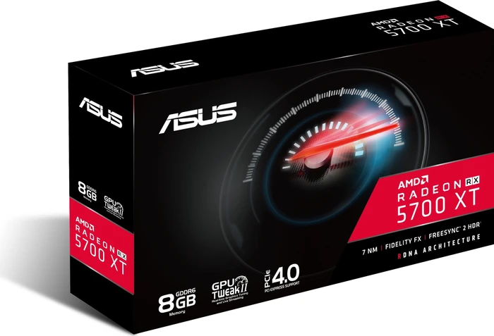 ASUS Radeon RX 5700 XT, RX5700XT-8G, 8GB GDDR6, HDMI, 3x DP