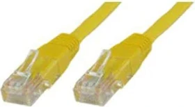 MicroConnect Patchkabel, Cat5e, U/UTP, RJ-45/RJ-45, 0.5m, gelb