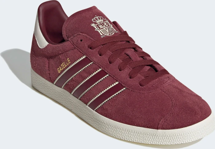 adidas Gazelle Fußball Spanien shadow red/cream white/gold metallic