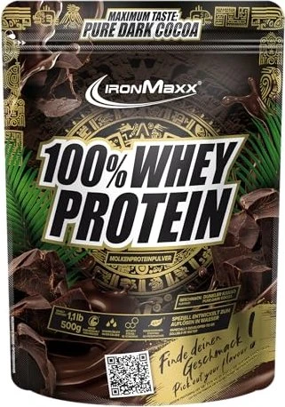 IronMaxx 100% Whey Protein weiße Schokolade 500g