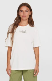 O'Neill Essentials Script T-Shirt kurzarm snow white (Damen)
