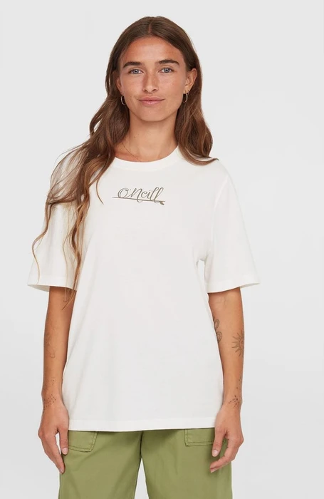 O'Neill Essentials Script T-Shirt kurzarm snow white (Damen)