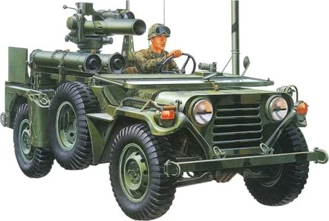 Tamiya US M151A2 Ford MUTT mit TOW-Raketenwerfer