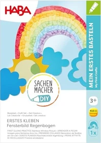 HABA Sachenmacher Erstes Kleben Regenbogen Fensterbild