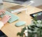Trust Lyra Multi-Device Wireless Keyboard & Mouse Set, grün, USB/Bluetooth, DE Vorschaubild